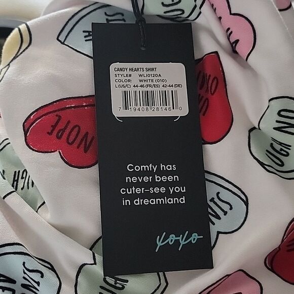 Nwt Wildfox Heart sleep shirt COMFORTABLE AND ADORABLE - Picture 7 of 7